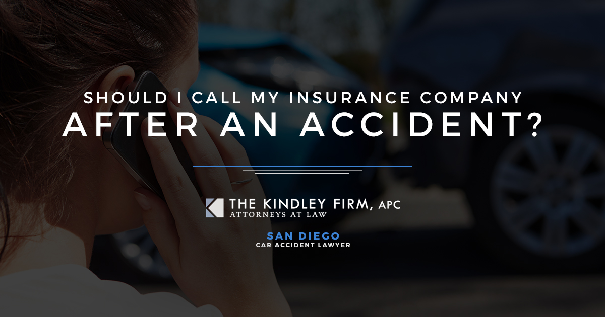 Should I Call My Insurance Company After an Accident?